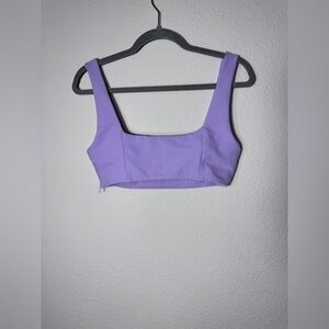 Princess Polly Huxley Lavender Women's Crop Top Size 4